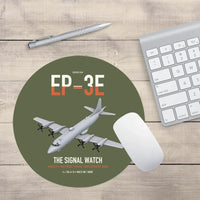 Thumbnail for EP-3E ARIES II design on green army round mouse pad