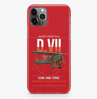 Thumbnail for Fokker D.VII design on red magsafe iphone case, for iPhone Pro Max