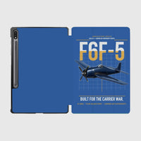 Thumbnail for F6F-5 Hellcat design on blue samsung tablet tablet case