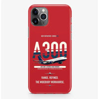 Thumbnail for Airbus A300-600R Case ProMax design on red iphone case promax