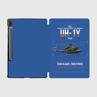 Thumbnail for Bell UH-1Y Venom design on blue samsung tablet tablet case