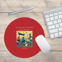 Thumbnail for VINTAGE G4384 - The Spotters' Notebook - Designed Mouse Pads design on red round