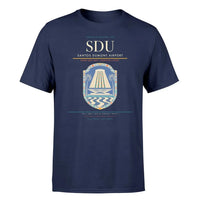 Thumbnail for Santos Dumont Airport (SDU) T-Shirt single-side front print in Navy Blue | santos-dumont-airport-sdu-double-side-t-shirt