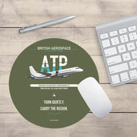 Thumbnail for British Aerospace ATP design on green army round mouse pad