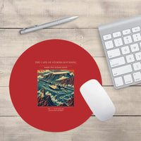 Thumbnail for VINTAGE G4494 - The Cape Of Storms Rounding - Designed Mouse Pads design on red round