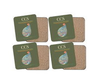 Thumbnail for Simon Bolivar International Airport (Maiquetia) CCS Coaster 4-Pieces-Set - Green Army