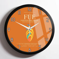 Thumbnail for Fuerteventura Airport FUE Wall-Clock Framed - Orange