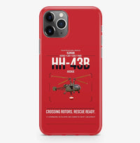 Thumbnail for Kaman HH-43B Huskie design on red magsafe iphone case, for iPhone Pro Max