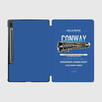 Thumbnail for CONWAY design on blue samsung tablet tablet case