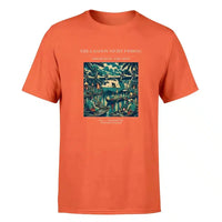 Thumbnail for VINTAGE G4407 - The Lagoon Night Fishing - Premium T-Shirt design on orange premium t shirt