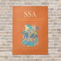 Thumbnail for Salvador - Deputado Luis Eduardo Magalhaes International Airport SSA - Canvas No Frame - Orange