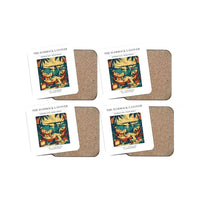 Thumbnail for The Hammock Layover - Designed Coasters design on white 4-pieces-set
