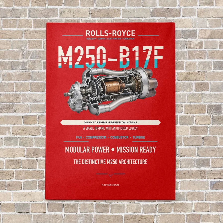 M250-B17F vertical canvas print - no frame - red background