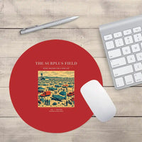 Thumbnail for VINTAGE G4539 - The Surplus Field - Designed Mouse Pads design on red round