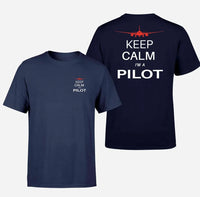 Thumbnail for Pilot (777 Silhouette) Designed Double-Side T-Shirts - view 16