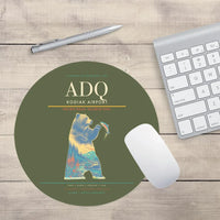 Thumbnail for Kodiak Airport ADQ Mouse-Pad Round - Green Army