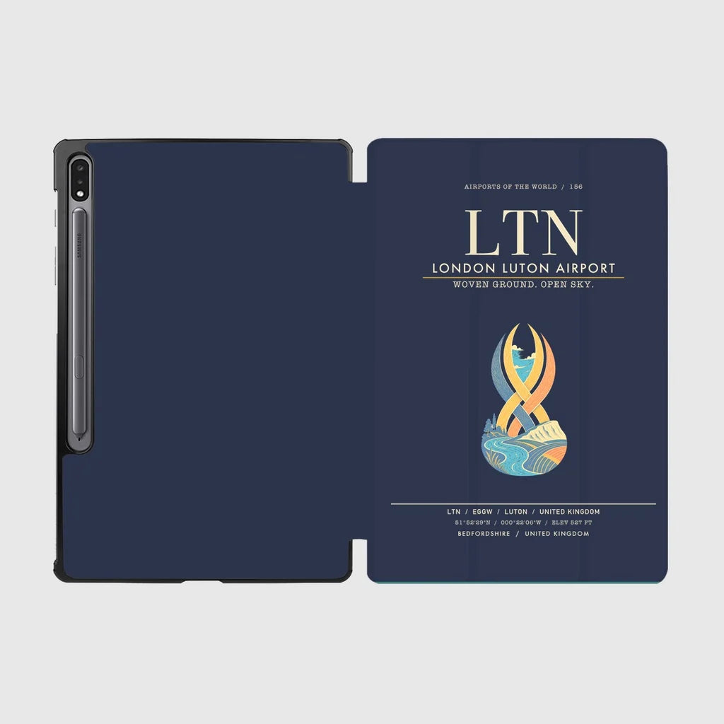 London Luton Airport LTN - Navy Blue