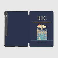 Thumbnail for Recife Guararapes (REC) design on navy blue samsung tablet tablet case