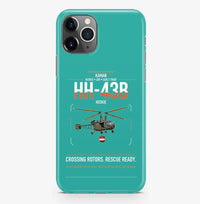 Thumbnail for Kaman HH-43B Huskie design on turquoise magsafe iphone case, for iPhone Pro Max