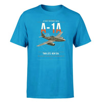 Thumbnail for Messerschmitt Me 262A-1a design on turquoise t-shirt, single-side print