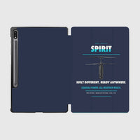 Thumbnail for Ascent AeroSystems Spirit design on navy blue samsung tablet tablet case