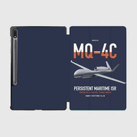 Thumbnail for MQ-4C Triton IFC-4 design on navy blue samsung tablet tablet case