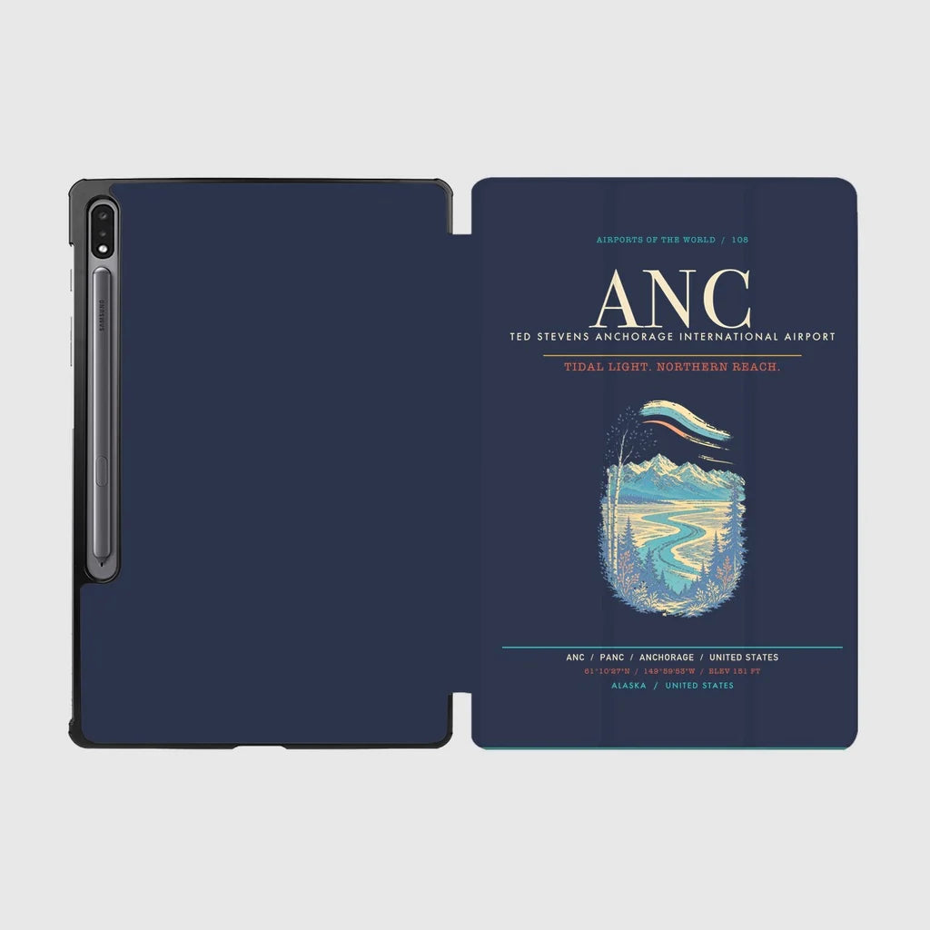 Ted Stevens Anchorage International Airport ANC - Navy Blue