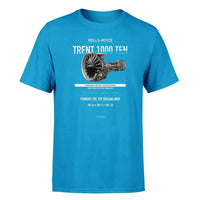 Thumbnail for Trent 1000 TEN design on turquoise single side
