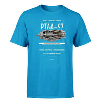 Thumbnail for PT6A-67 design on turquoise single side
