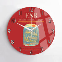 Thumbnail for Ankara Esenboga Airport ESB Wall-Clock No-Frame - Red