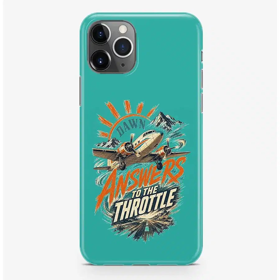 SIGNAL 652 - Dawn Answers To The Throttle - MagSafe iPhone Pro Max design on turquoise magsafe iphone pro max