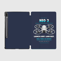 Thumbnail for DJI Neo 2 design on navy blue samsung tablet tablet case