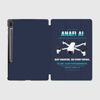 Thumbnail for Parrot ANAFI Ai design on navy blue samsung tablet tablet case