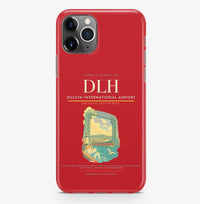 Thumbnail for Duluth Airport (DLH) design on red iPhone 16 Pro MagSafe case