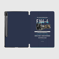 Thumbnail for FJ44-4 design on navy blue samsung tablet tablet case