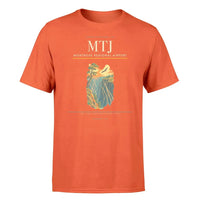 Thumbnail for Montrose Regional Airport (MTJ) T-Shirt single-side front print in Orange | montrose-regional-airport-mtj-double-side-t-shirt