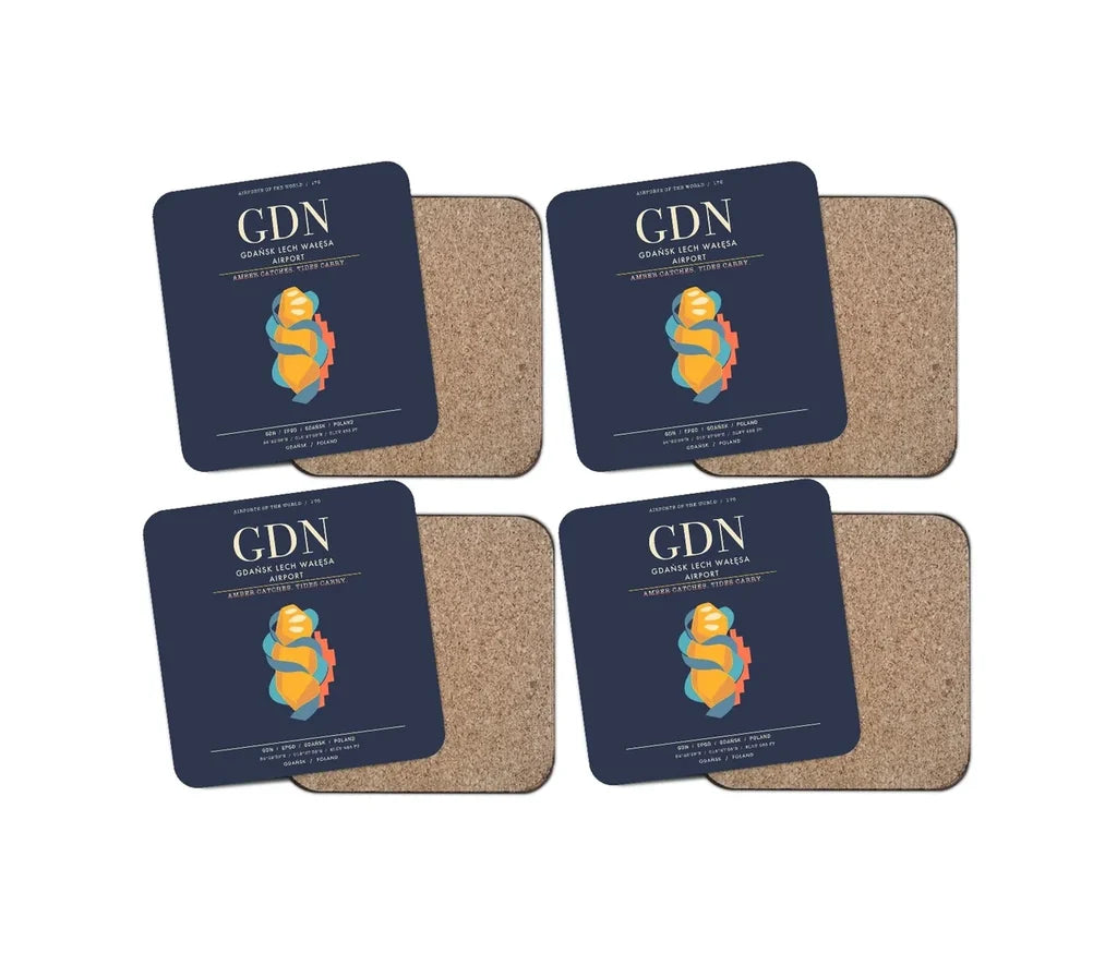 Gdansk Lech Waesa Airport GDN - Navy Blue