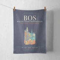 Thumbnail for Boston Logan International Airport BOS - Navy Blue