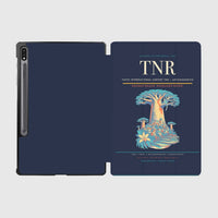 Thumbnail for Ivato International Airport (TNR) design on navy blue samsung tablet tablet case