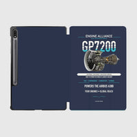 Thumbnail for GP7200 design on navy blue samsung tablet tablet case