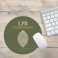 Thumbnail for El Alto International Airport LPB Mouse-Pad Round - Green Army