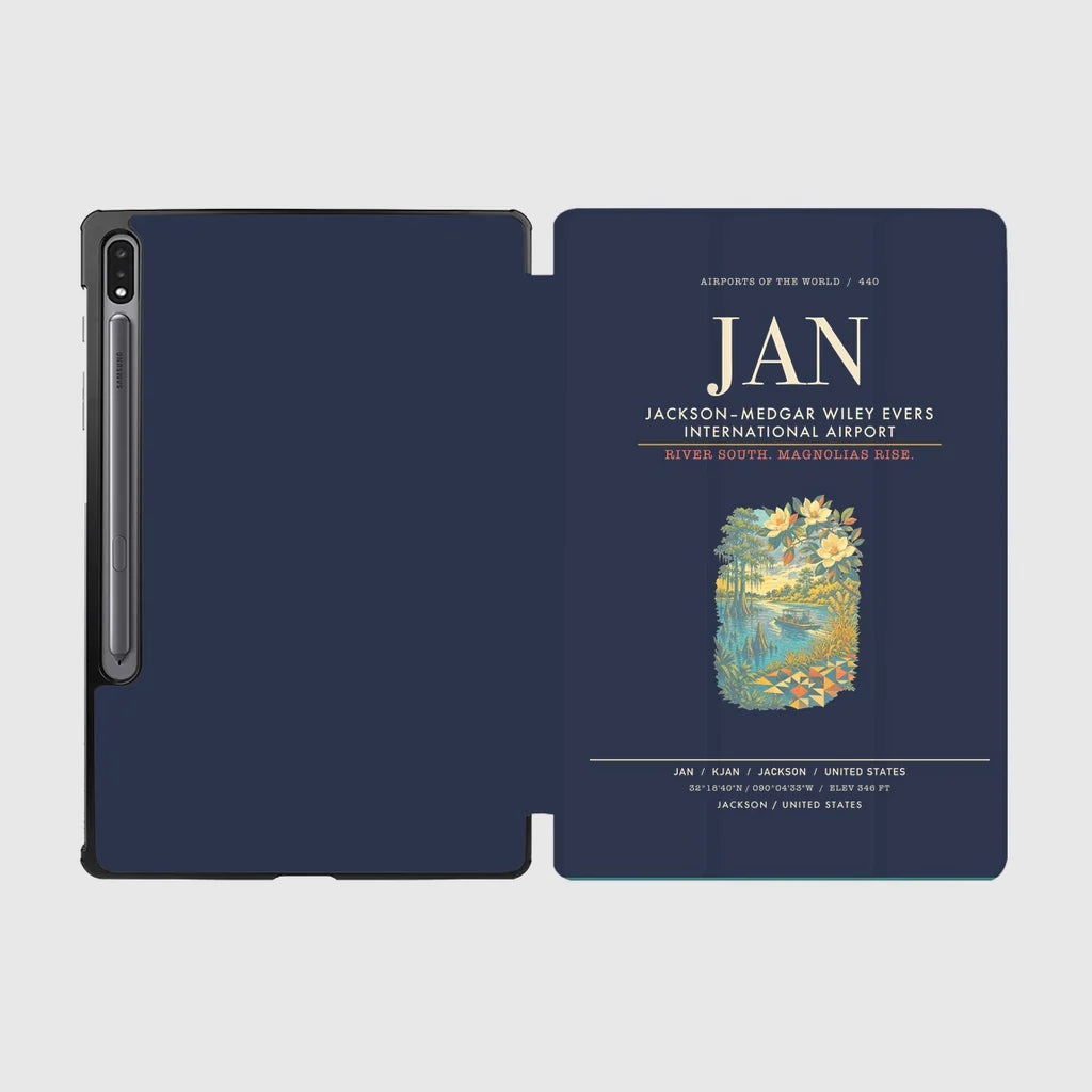 JacksonMedgar Wiley Evers International Airport JAN - Navy Blue
