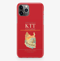 Thumbnail for Kittilä Airport (KTT) design on red iPhone 16 Pro MagSafe case
