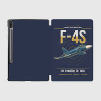 Thumbnail for F-4S Phantom II design on navy blue samsung tablet tablet case