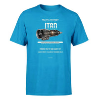Thumbnail for JT8D design on turquoise single side