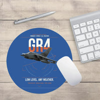 Thumbnail for Panavia Tornado GR4 design on blue round mouse pad