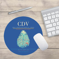 Thumbnail for Merle K. (Mudhole) Smith Airport (CDV) design on blue round mouse pad