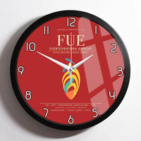 Thumbnail for Fuerteventura Airport FUE Wall-Clock Framed - Red