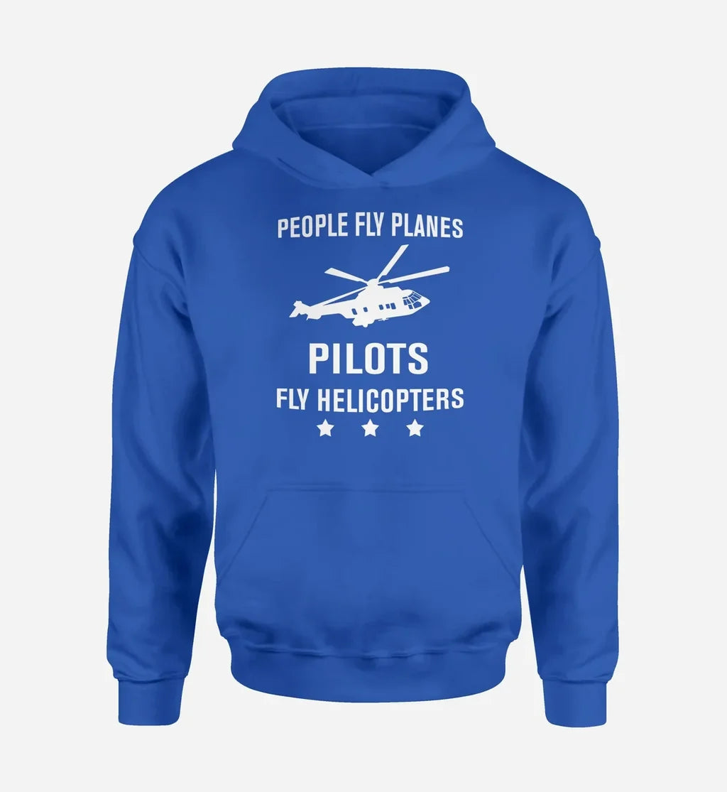 People Fly Planes Pilots Fly Hoodie - view 2