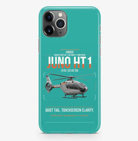 Thumbnail for Airbus H135 Juno HT1 design on turquoise magsafe iphone case, for iPhone Pro Max